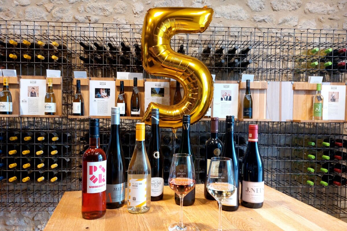 5 Jahre Vinothek Geburtstag